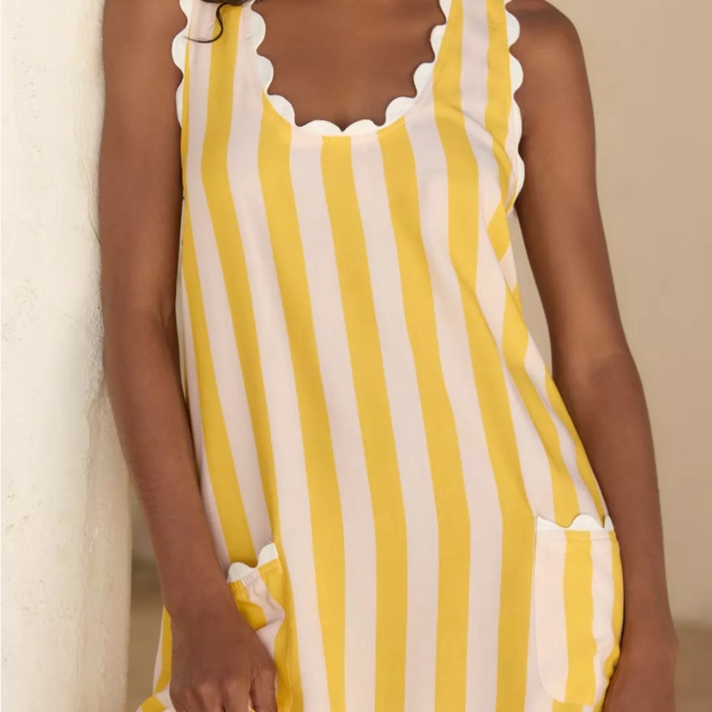 Anthropologie Elizabeth Gillett Rickrack Cover-Up